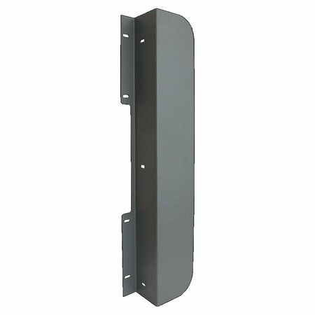 LOCKEY USA Panic Shield Latch Protector for Exit Devices, Silver LPS